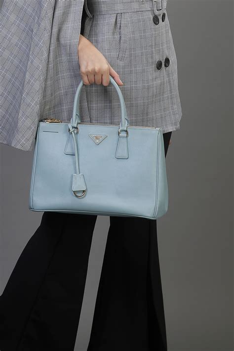 prada saffiano lux tote small blue|Prada saffiano shoulder bag.